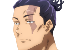 aoi-todo-jjk-jujutsu-kaisen-anime-manga-brother-exorciste-classe-s-homme-musculeux-cheveux-noirs-yeux-marons-cicatrice-tarax