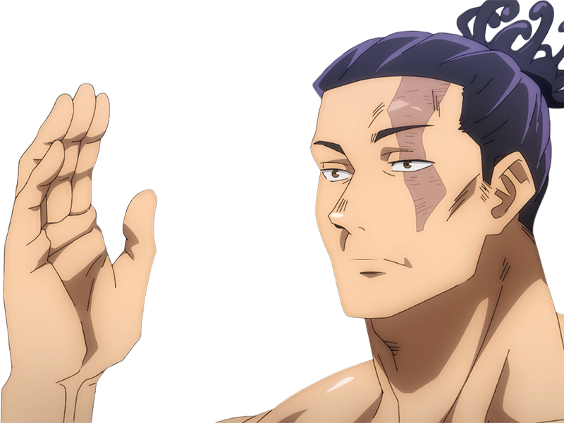 aoi todo jjk jujutsu-kaisen anime manga brother exorciste classe-s homme musculeux cheveux-noirs yeux-marons cicatrice tarax