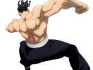 aoi-todo-jjk-jujutsu-kaisen-anime-manga-brother-exorciste-classe-s-homme-musculeux-cheveux-noirs-yeux-marons-cicatrice-tarax