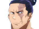 aoi-todo-jjk-jujutsu-kaisen-anime-manga-brother-exorciste-classe-s-homme-musculeux-cheveux-noirs-yeux-marons-cicatrice-tarax