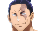 aoi-todo-jjk-jujutsu-kaisen-anime-manga-brother-exorciste-classe-s-homme-musculeux-cheveux-noirs-yeux-marons-cicatrice-tarax