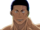 aoi-todo-jjk-jujutsu-kaisen-anime-manga-brother-exorciste-classe-s-homme-musculeux-cheveux-noirs-yeux-marons-cicatrice-tarax