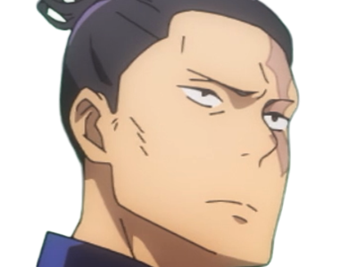 aoi todo jjk jujutsu-kaisen anime manga brother exorciste classe-s homme musculeux cheveux-noirs yeux-marons cicatrice tarax