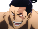 aoi-todo-jjk-jujutsu-kaisen-anime-manga-brother-exorciste-classe-s-homme-musculeux-cheveux-noirs-yeux-marons-cicatrice-tarax