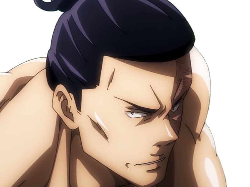 aoi todo jjk jujutsu-kaisen anime manga brother exorciste classe-s homme musculeux cheveux-noirs yeux-marons cicatrice tarax
