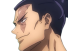 aoi-todo-jjk-jujutsu-kaisen-anime-manga-brother-exorciste-classe-s-homme-musculeux-cheveux-noirs-yeux-marons-cicatrice-tarax