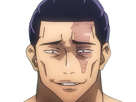 aoi-todo-jjk-jujutsu-kaisen-anime-manga-brother-exorciste-classe-s-homme-musculeux-cheveux-noirs-yeux-marons-cicatrice-tarax