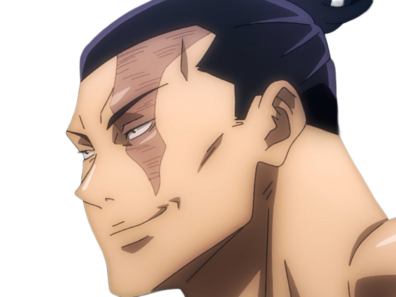 aoi todo jjk jujutsu-kaisen anime manga brother exorciste classe-s homme musculeux cheveux-noirs yeux-marons cicatrice tarax