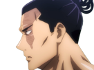 aoi-todo-jjk-jujutsu-kaisen-anime-manga-brother-exorciste-classe-s-homme-musculeux-cheveux-noirs-yeux-marons-cicatrice-tarax