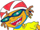rocket-power-otto-lunettes-casque-skate-skater-rire-rigole-aya-ahi