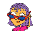rocket-power-reggie-cheveux-violets-lunettes-violet-regard-regarde-observe-moqueuse-moqueur-moque-serieux-serieusement
