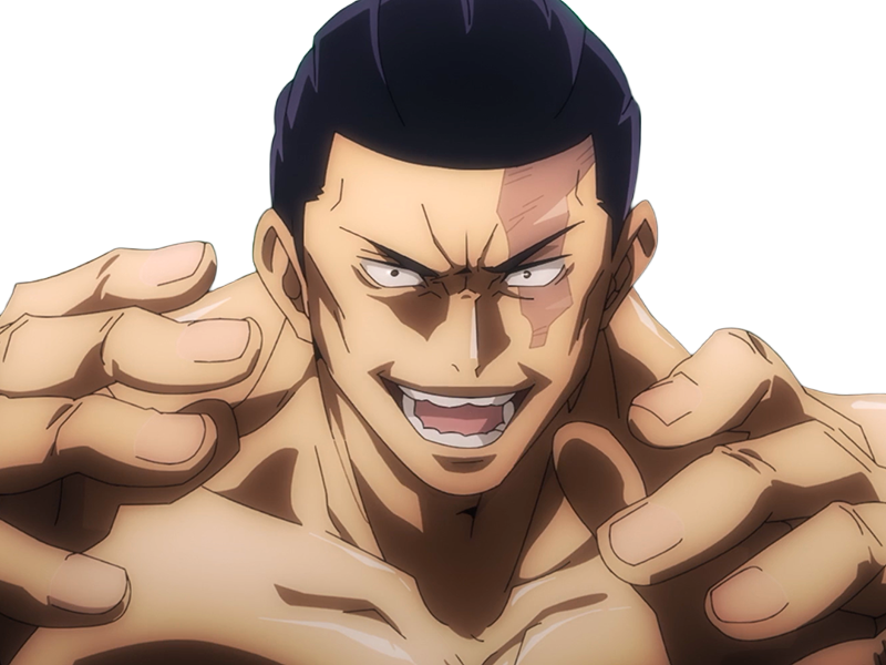 aoi todo jjk jujutsu kaisen anime manga brother exorciste classe s homme musculeux cheveux noirs