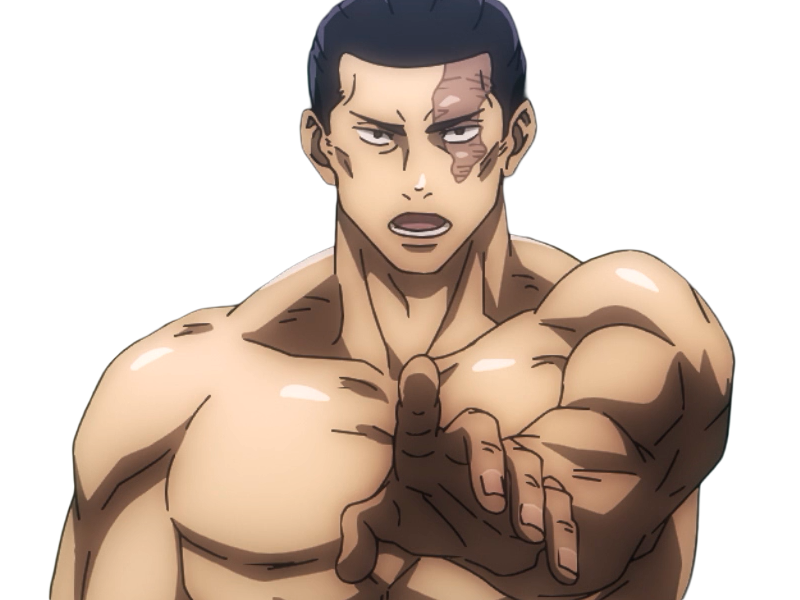 aoi todo jjk jujutsu kaisen anime manga brother exorciste classe s homme musculeux cheveux noirs