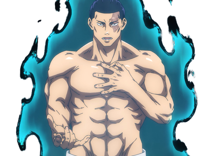 aoi todo jjk jujutsu kaisen anime manga brother exorciste classe s homme musculeux cheveux noirs