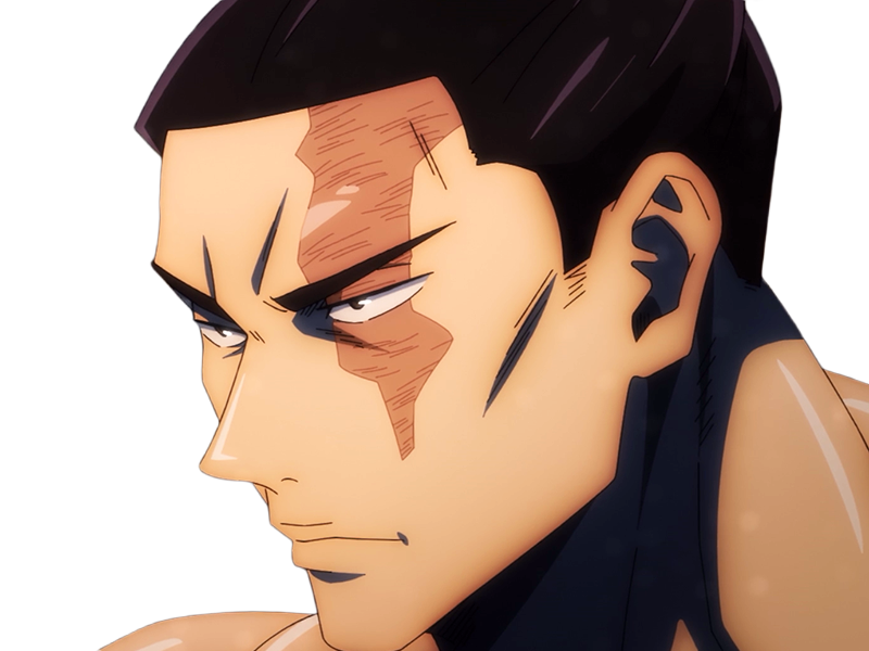 aoi todo jjk jujutsu kaisen anime manga brother exorciste classe s homme musculeux cheveux noirs