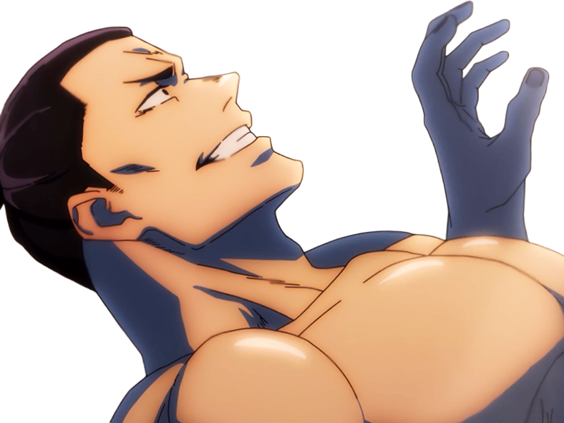 aoi todo jjk jujutsu kaisen anime manga brother exorciste classe s homme musculeux cheveux noirs