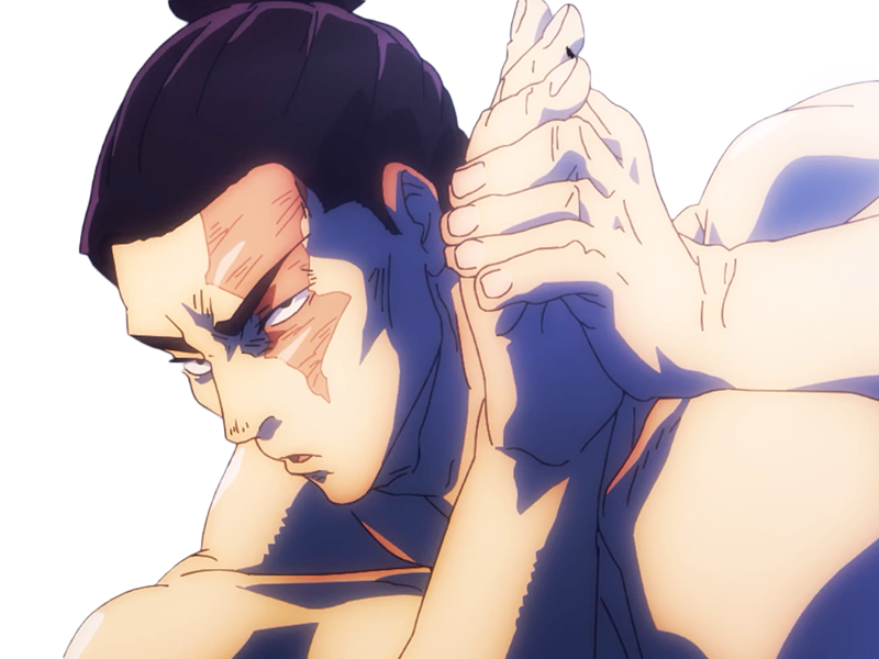 aoi todo jjk jujutsu kaisen anime manga brother exorciste classe s homme musculeux cheveux noirs