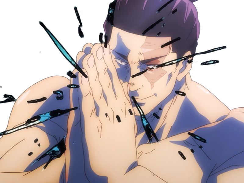 aoi todo jjk jujutsu kaisen anime manga brother exorciste classe s homme musculeux cheveux noirs