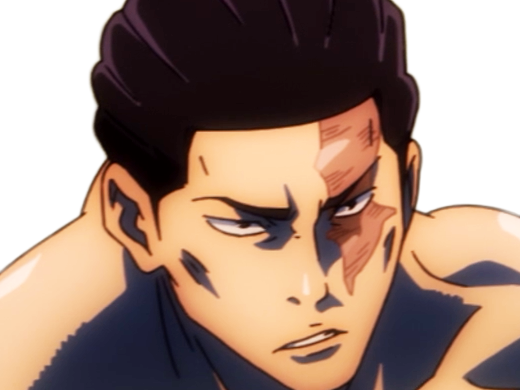 aoi todo jjk jujutsu kaisen anime manga brother exorciste classe s homme musculeux cheveux noirs