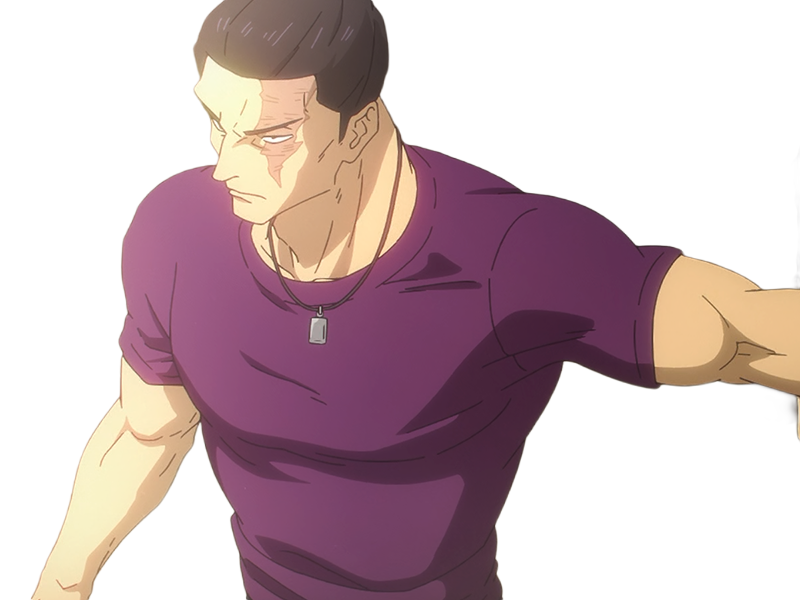 aoi todo jjk jujutsu kaisen anime manga brother exorciste classe s homme musculeux cheveux noirs