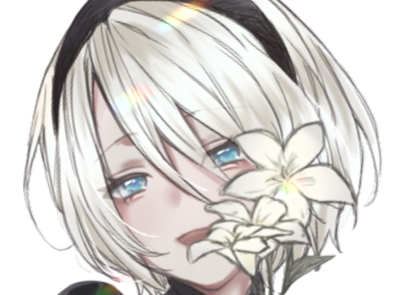 Sticker nier automata 2b par Hapi_meal