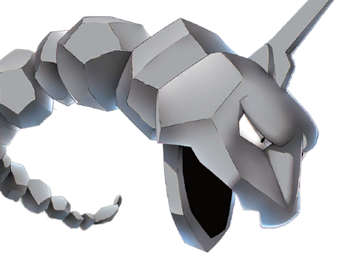 onix iwark pokemon pkm anime jeu type roche sol 1g kanto serpenroc