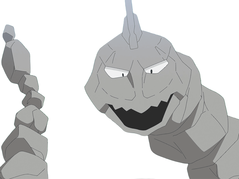 onix iwark pokemon pkm anime jeu type roche sol 1g kanto serpenroc