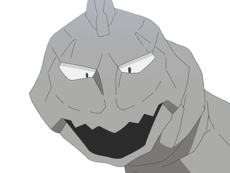 onix iwark pokemon pkm anime jeu type roche sol 1g kanto serpenroc