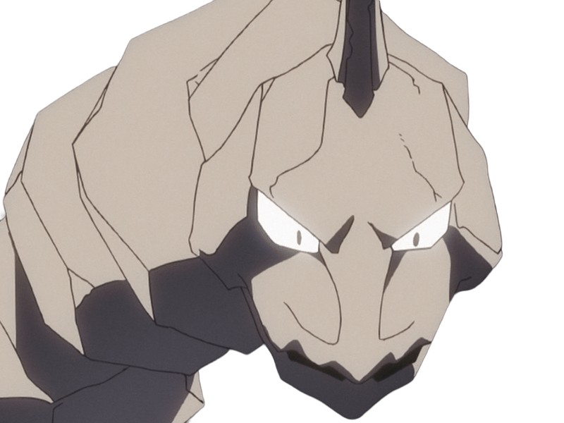 onix iwark pokemon pkm anime jeu type roche sol 1g kanto serpenroc