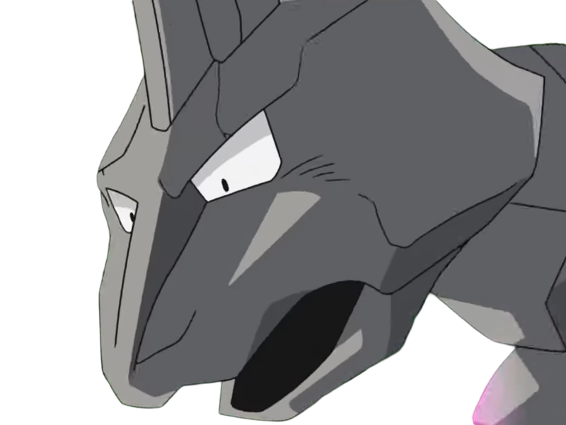 onix iwark pokemon pkm anime jeu type roche sol 1g kanto serpenroc