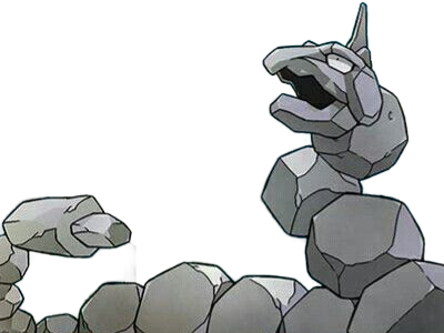 onix iwark pokemon pkm anime jeu type roche sol 1g kanto serpenroc