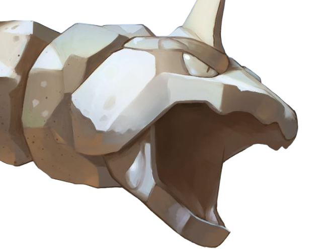 onix iwark pokemon pkm anime jeu type roche sol 1g kanto serpenroc