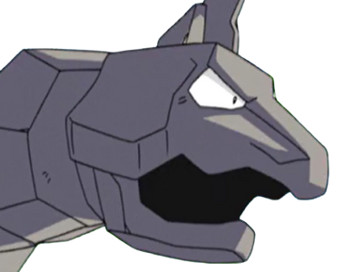 onix iwark pokemon pkm anime jeu type roche sol 1g kanto serpenroc