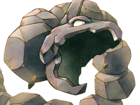 onix iwark pokemon pkm anime jeu type roche sol 1g kanto serpenroc