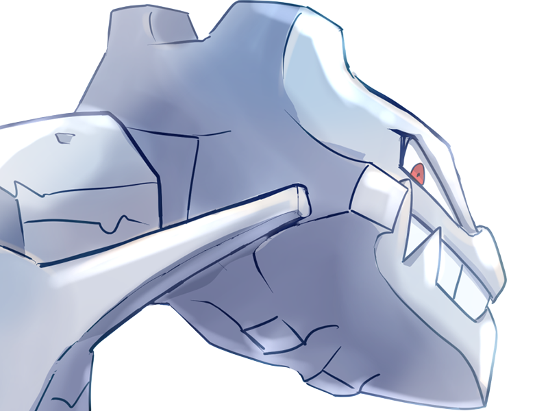 steelix haganeil pokemon pkm anime jeu type acier sol 2g johto serpenfer