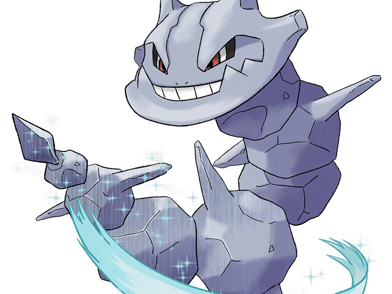 steelix haganeil pokemon pkm anime jeu type acier sol 2g johto serpenfer