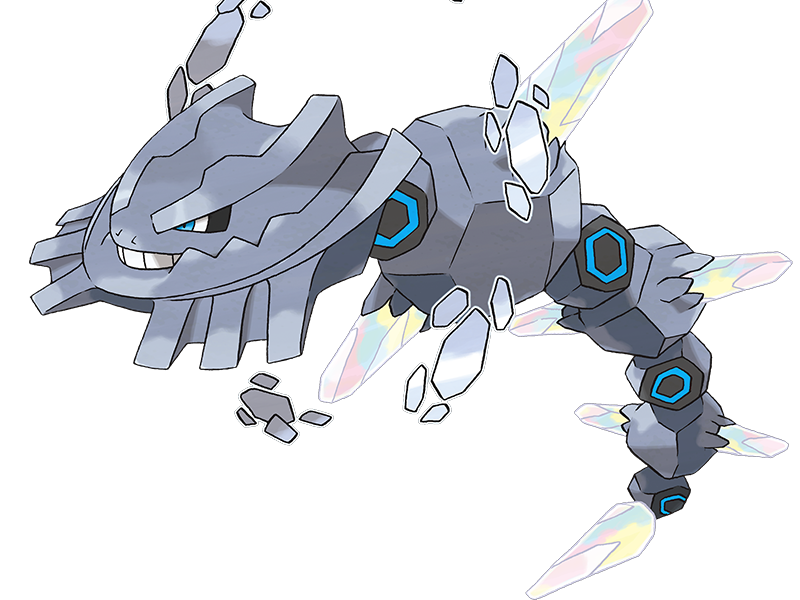 mega-steelix mega steelix haganeil pokemon pkm anime jeu type acier sol mega-evolution 2g johto serpenfer