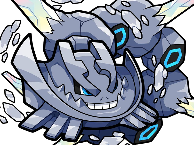 mega-steelix mega steelix haganeil pokemon pkm anime jeu type acier sol mega-evolution 2g johto serpenfer
