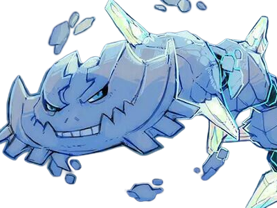 mega-steelix mega steelix haganeil pokemon pkm anime jeu type acier sol mega-evolution 2g johto serpenfer
