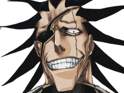 zaraki kenpachi bleach sepp bloop