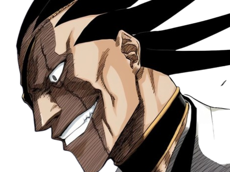 zaraki kenpachi bleach sepp bloop
