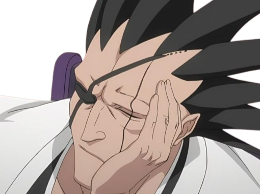 zaraki kenpachi bleach sepp bloop