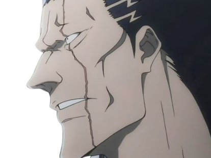 zaraki kenpachi bleach sepp bloop