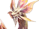mizutsune-tamamitsune-monster-hunter-mh-leviathan-renard-eau-bulles-creature-elegante-gracieuse-yeux-bleus-ecailles-roses-4eme-generation