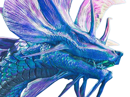 mizutsune tamamitsune monster hunter mh leviathan renard eau bulles creature elegante gracieuse yeux-bleus ecailles-roses 4eme-generation