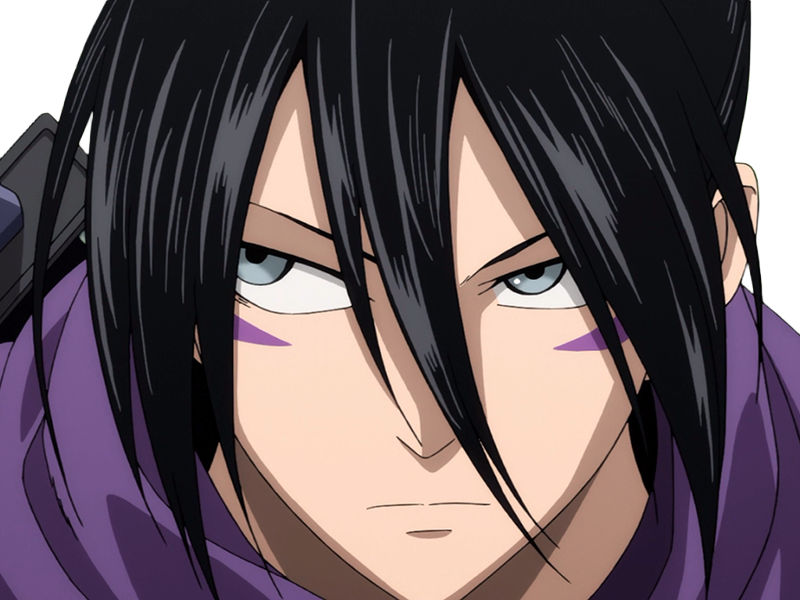 sonic foudroyant speed-o-sound one-punch-man opm anime manga humain homme ninja criminel mercenaire tueur-a-gage cheveux-noirs yeux-gris