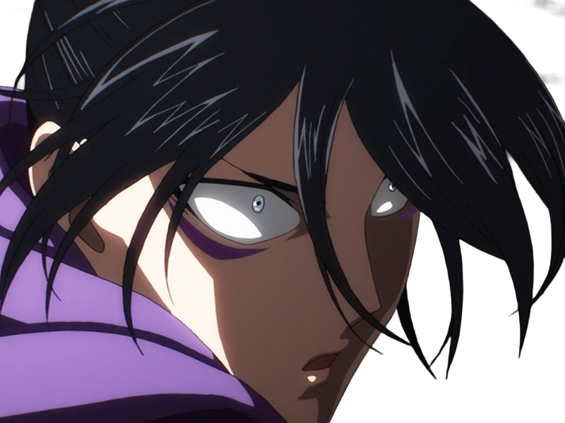 sonic foudroyant speed-o-sound one-punch-man opm anime manga humain homme ninja criminel mercenaire tueur-a-gage cheveux-noirs yeux-gris