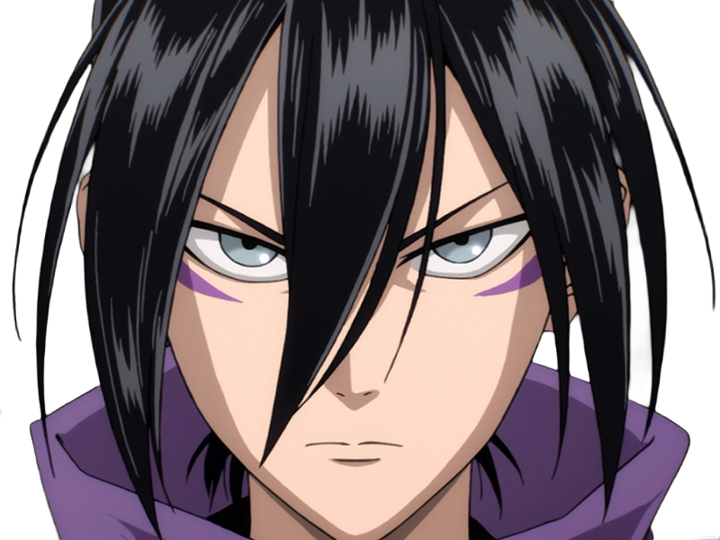 sonic foudroyant speed-o-sound one-punch-man opm anime manga humain homme ninja criminel mercenaire tueur-a-gage cheveux-noirs yeux-gris