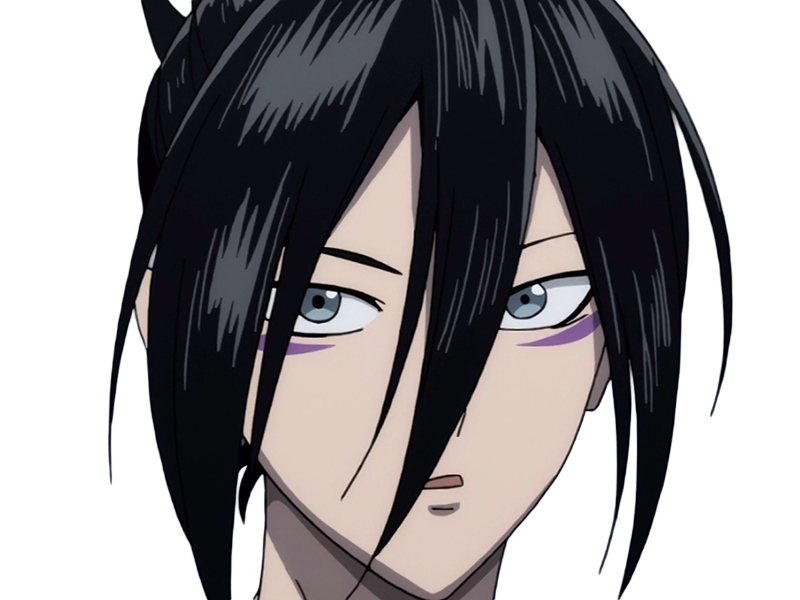 sonic foudroyant speed-o-sound one-punch-man opm anime manga humain homme ninja criminel mercenaire tueur-a-gage cheveux-noirs yeux-gris