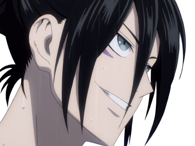 sonic foudroyant speed-o-sound one-punch-man opm anime manga humain homme ninja criminel mercenaire tueur-a-gage cheveux-noirs yeux-gris